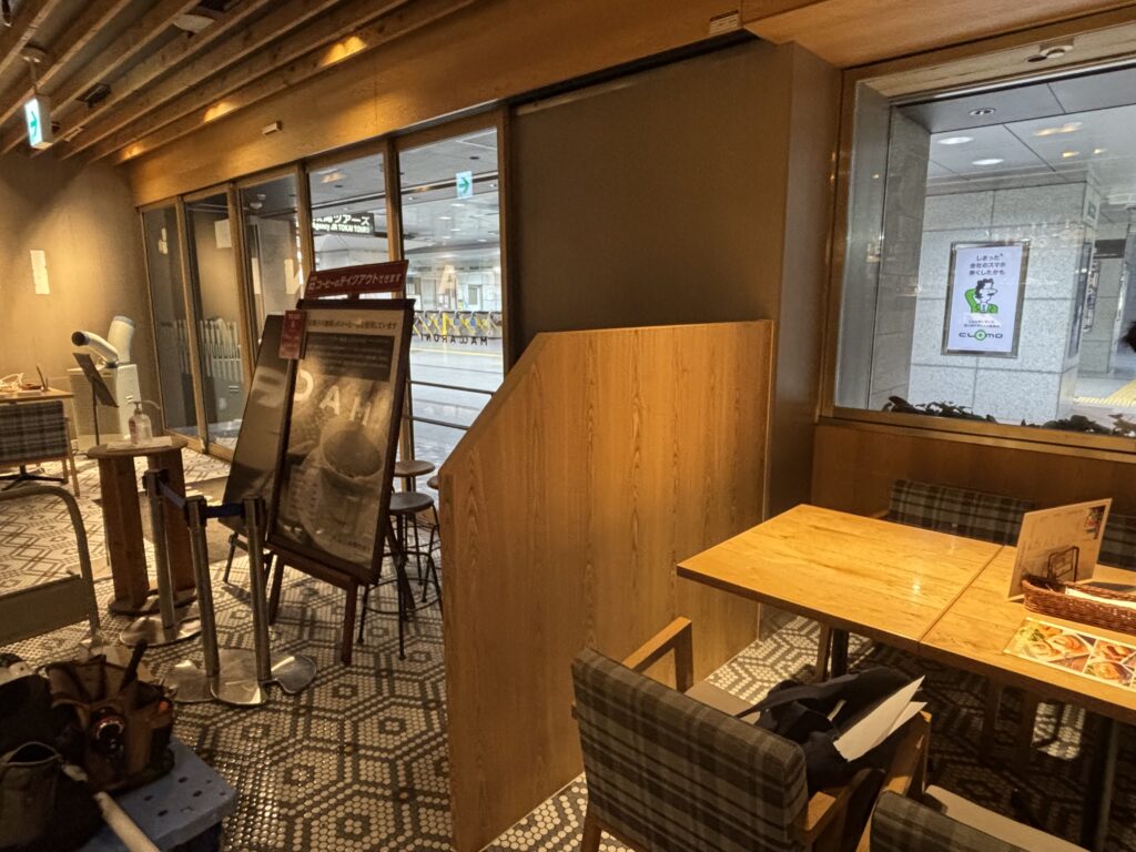 名古屋駅構内でパーテーション設置工事｜現地作業はわずか30分で完了